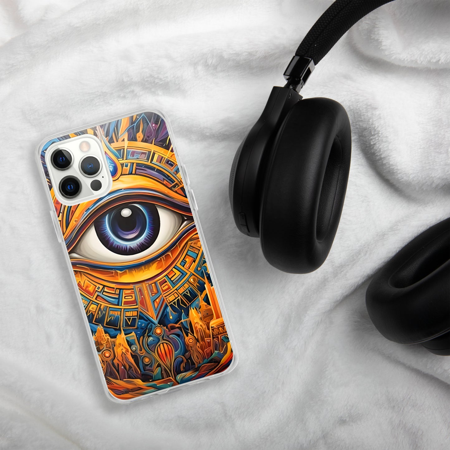 Coque pour iPhone® : L'oeil d'Horus, guérison et protection