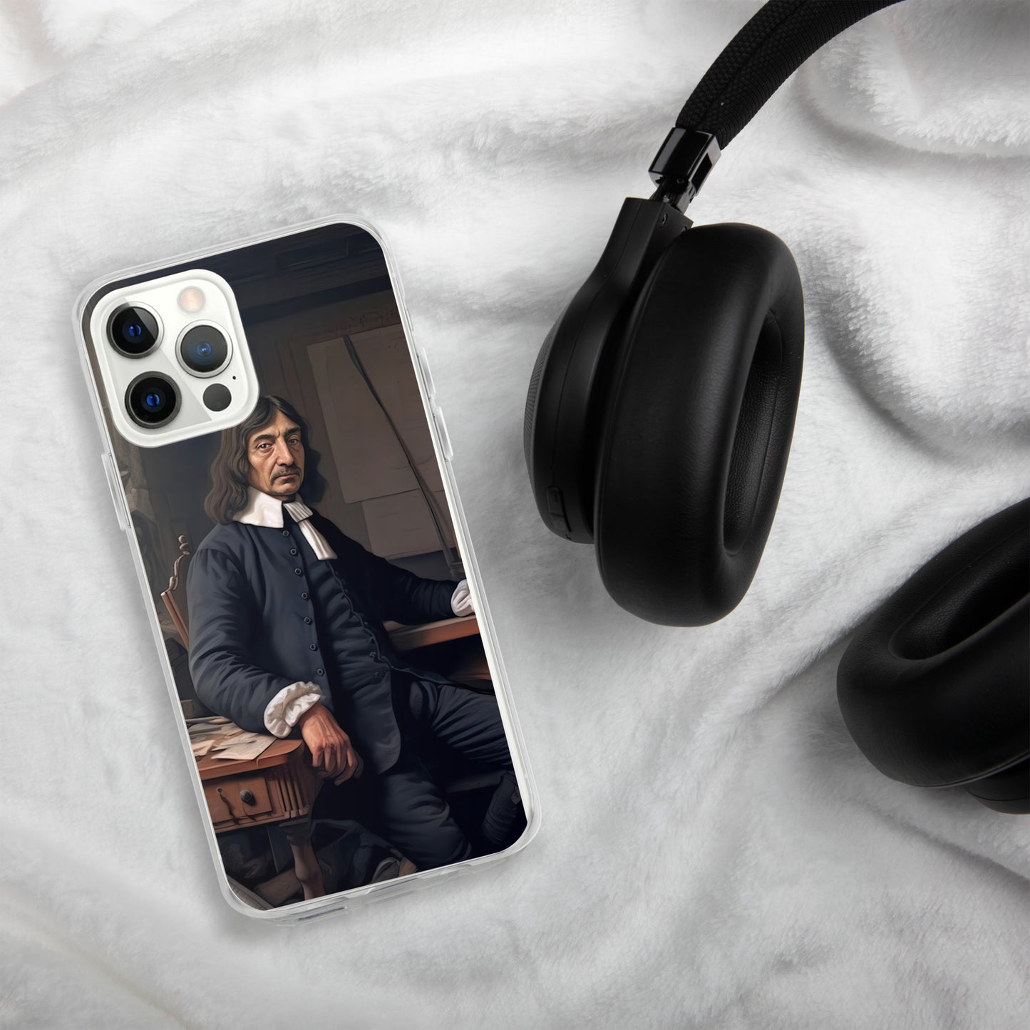 Coque pour iPhone® : Descartes, la recherche de la vérité