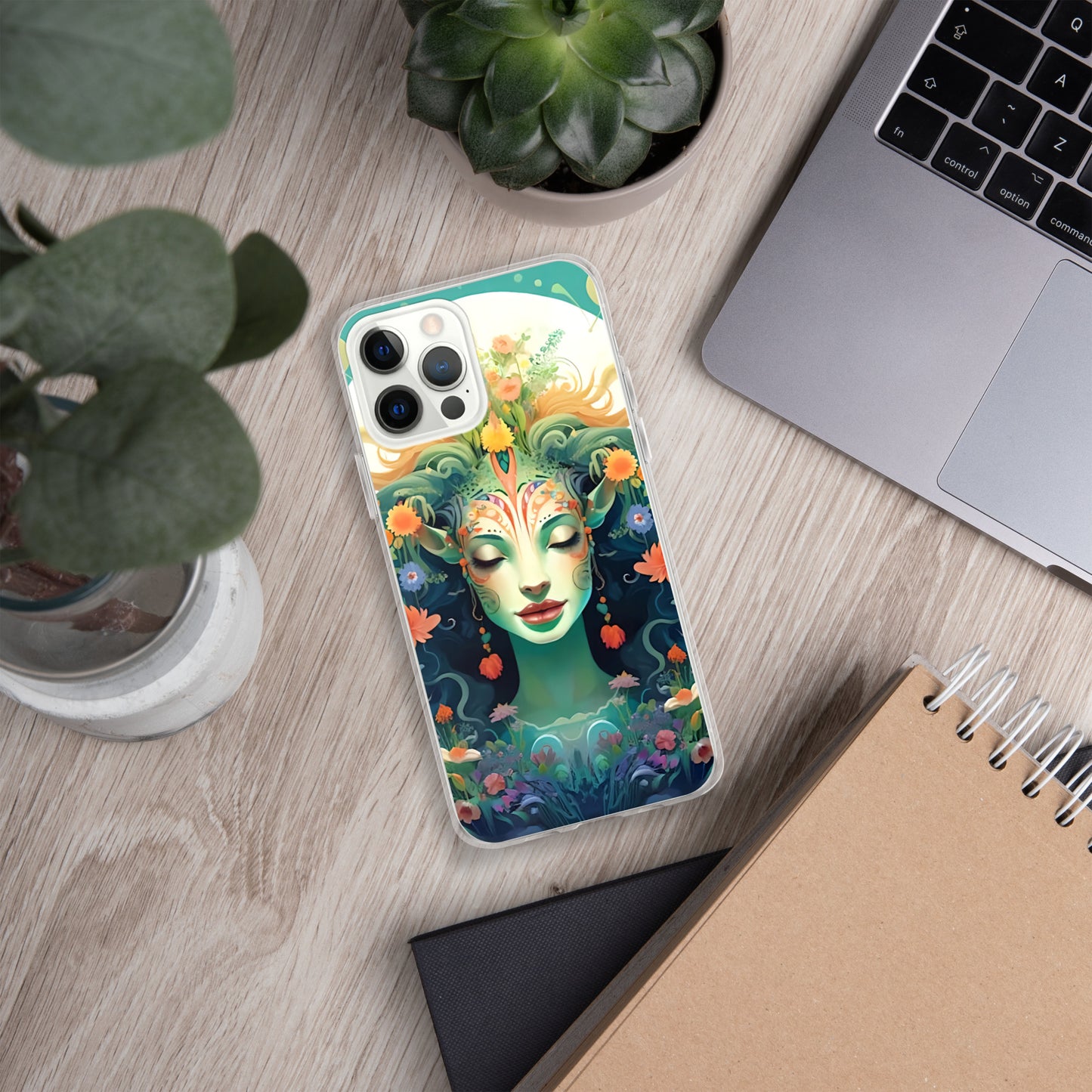 Coque pour iPhone® : Hathor, déesse de l'amour