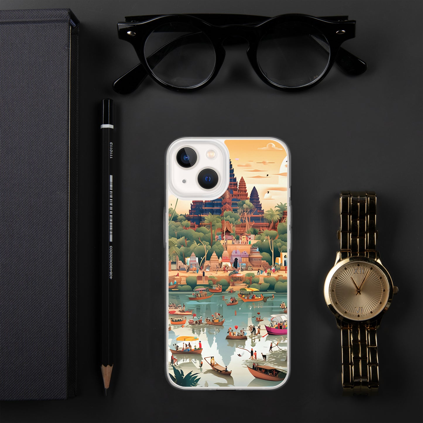 Coque pour iPhone® : Angkor Wat, merveille architecturale