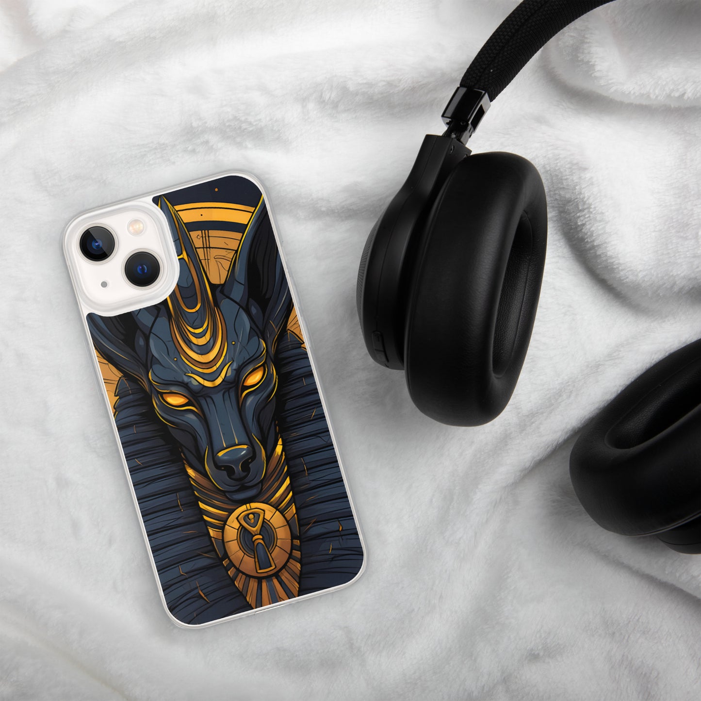 Coque pour iPhone® : Anubis, dieu de la mort et de la renaissance