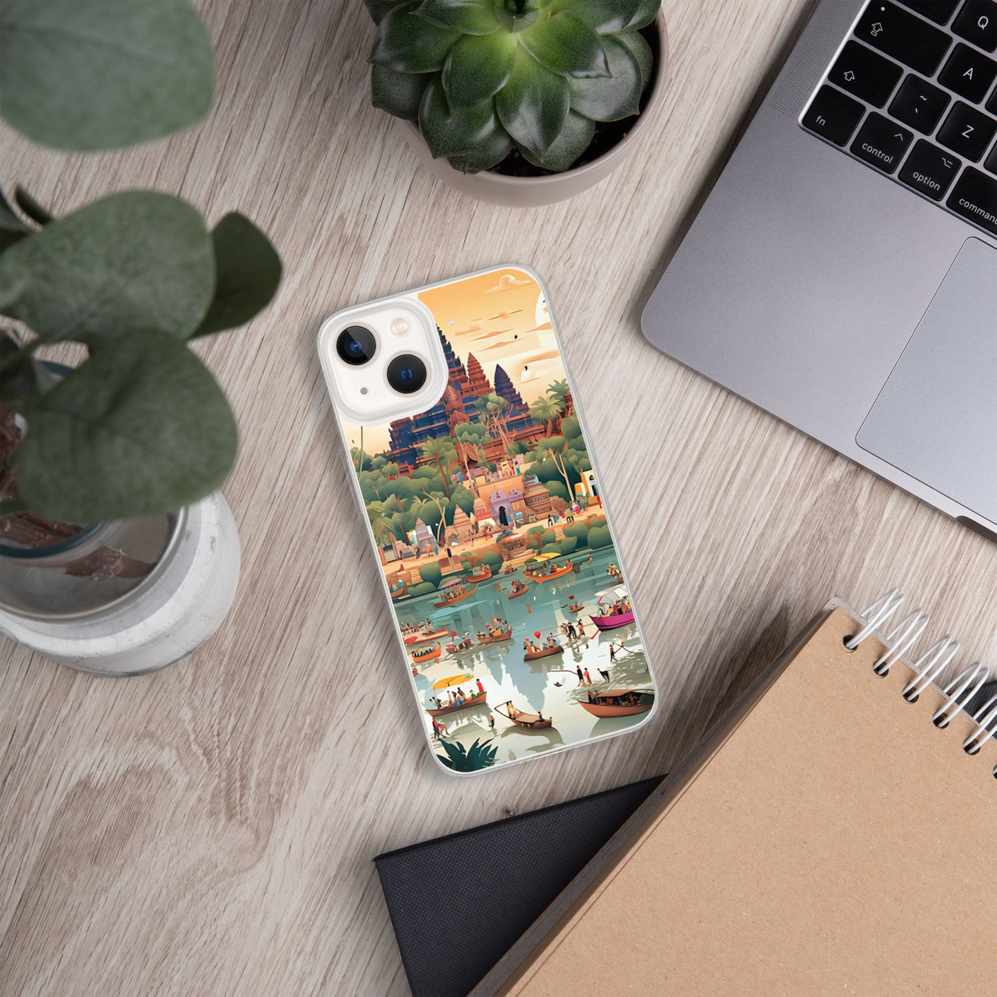 Coque pour iPhone® : Angkor Wat, merveille architecturale