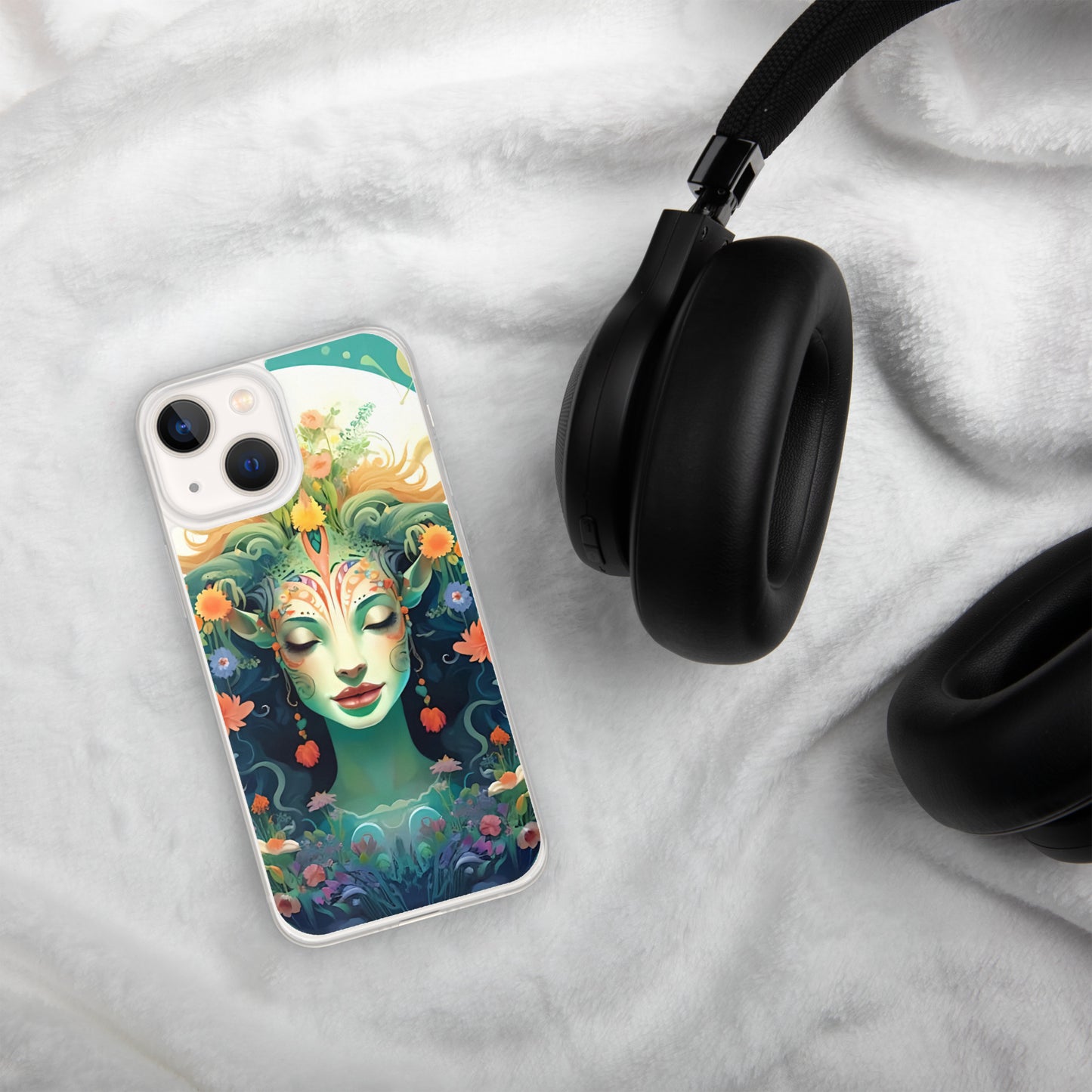 Coque pour iPhone® : Hathor, déesse de l'amour