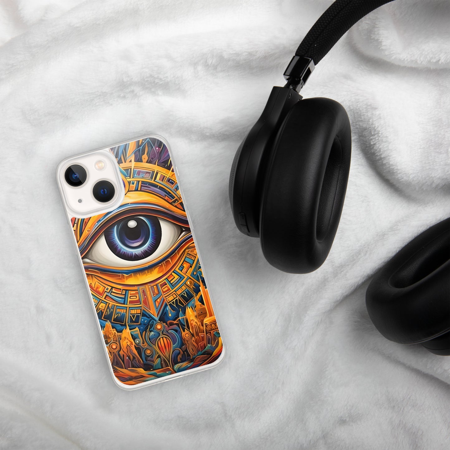 Coque pour iPhone® : L'oeil d'Horus, guérison et protection