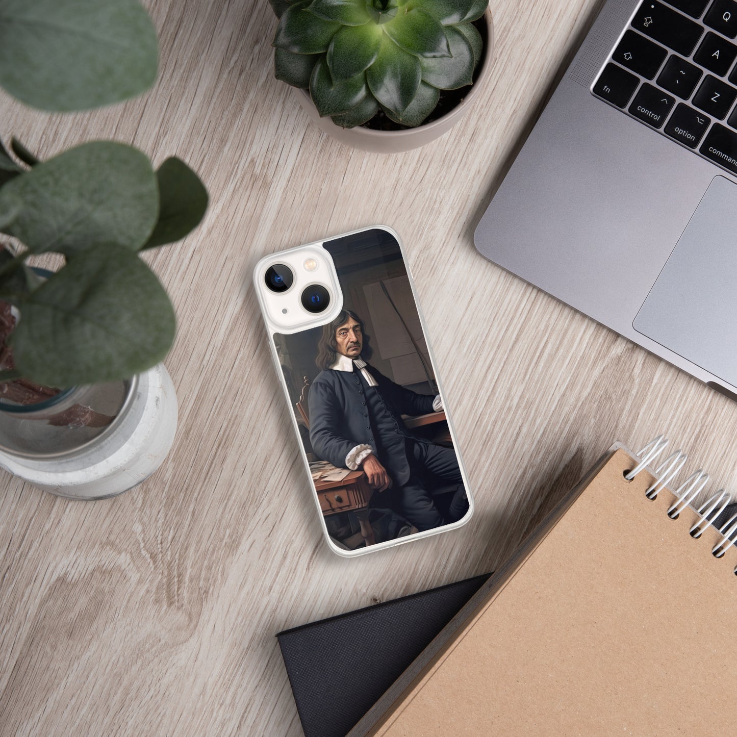 Coque pour iPhone® : Descartes, la recherche de la vérité