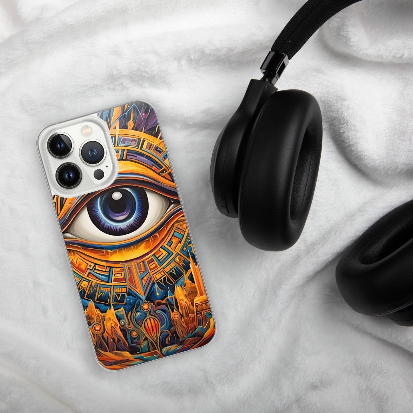 Coque pour iPhone® : L'oeil d'Horus, guérison et protection