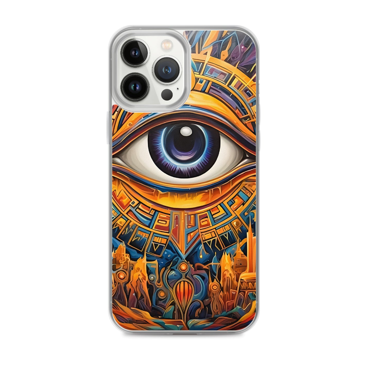 Coque d'iPhone® rigide : L'oeil d'Horus, guérison et protection