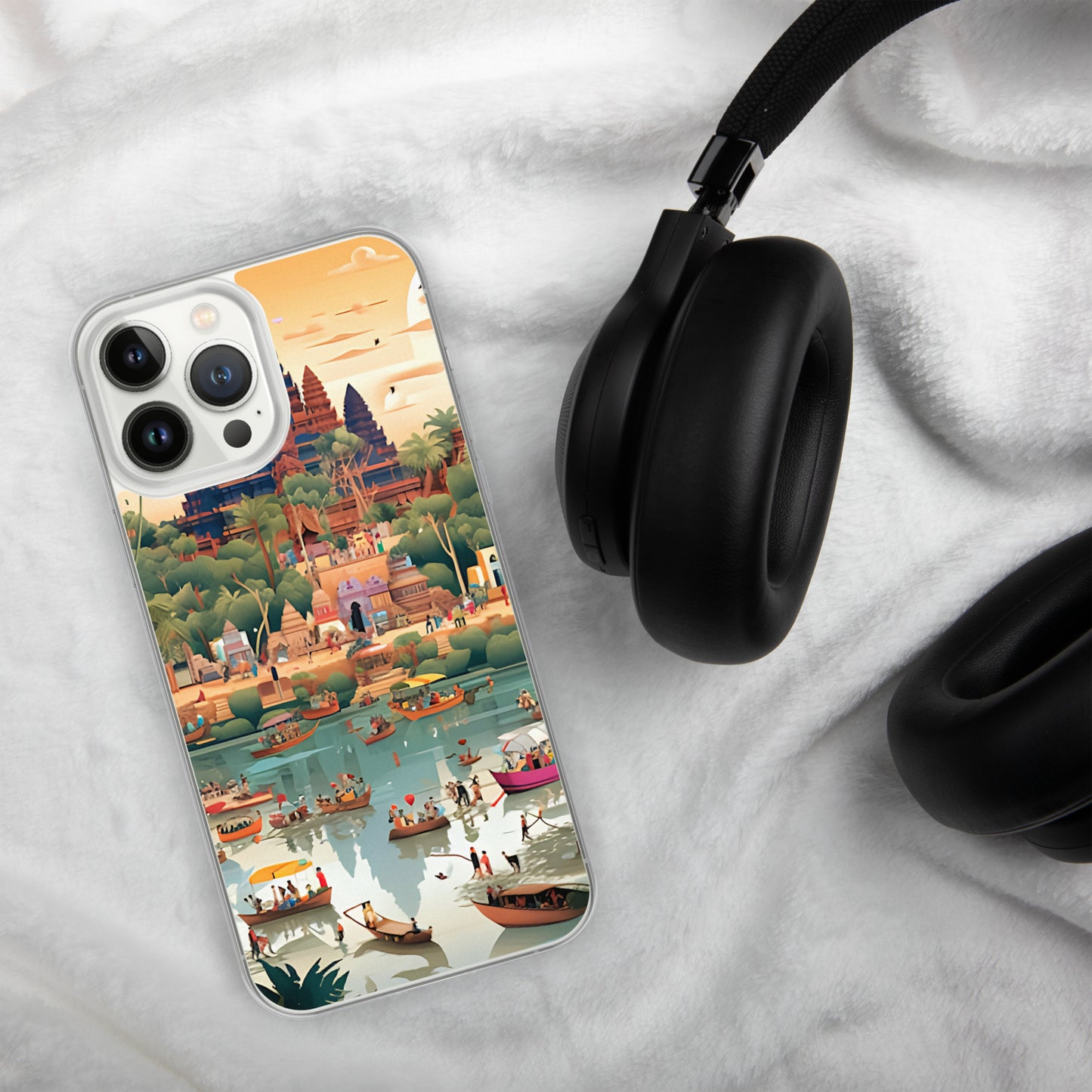 Coque pour iPhone® : Angkor Wat, merveille architecturale