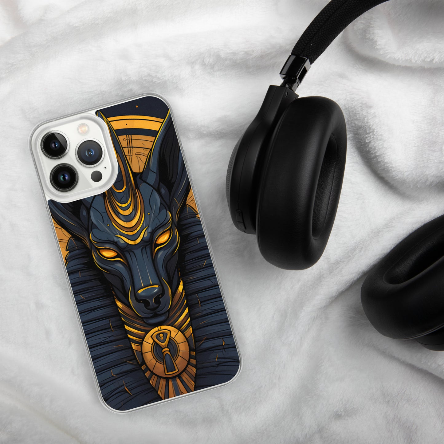 Coque pour iPhone® : Anubis, dieu de la mort et de la renaissance