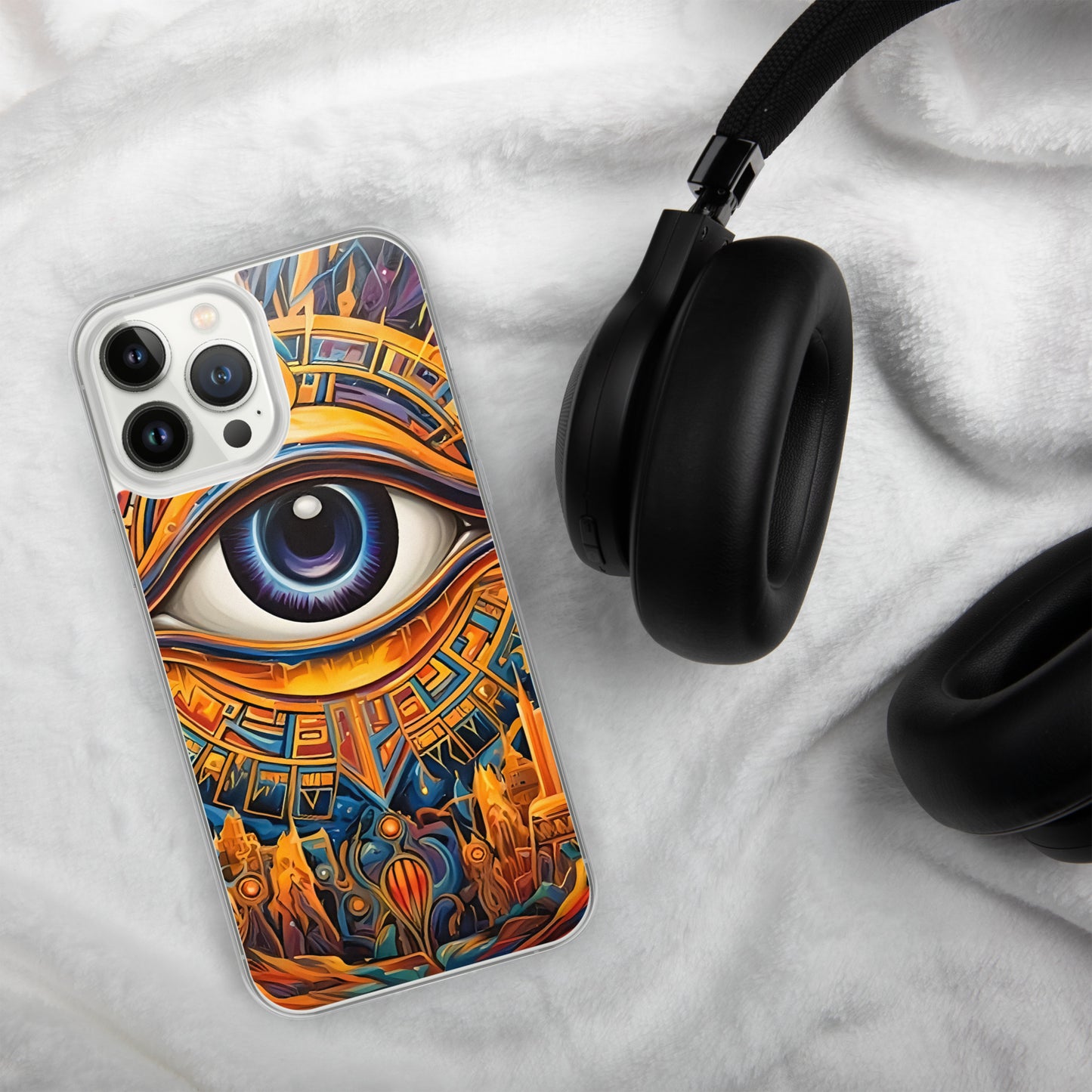 Coque pour iPhone® : L'oeil d'Horus, guérison et protection