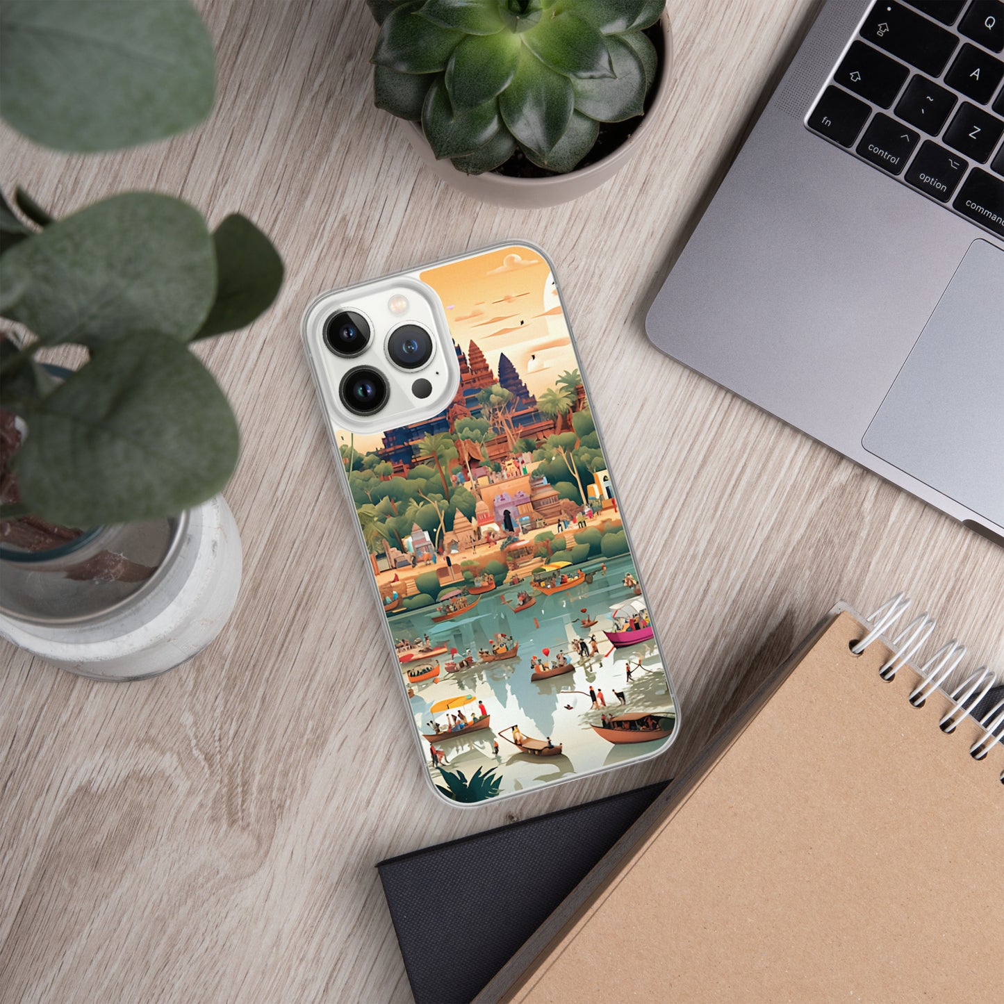 Coque pour iPhone® : Angkor Wat, merveille architecturale