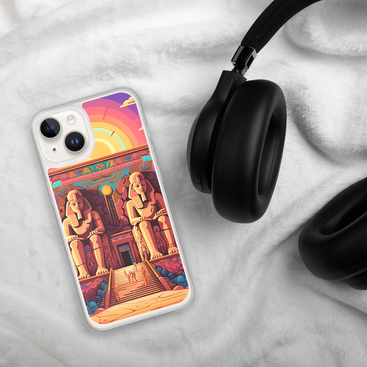 Coque pour iPhone® : Abu Simbel, alignement astronomique