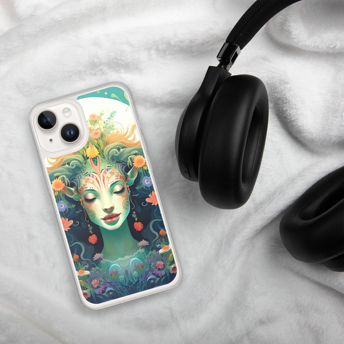 Coque pour iPhone® : Hathor, déesse de l'amour