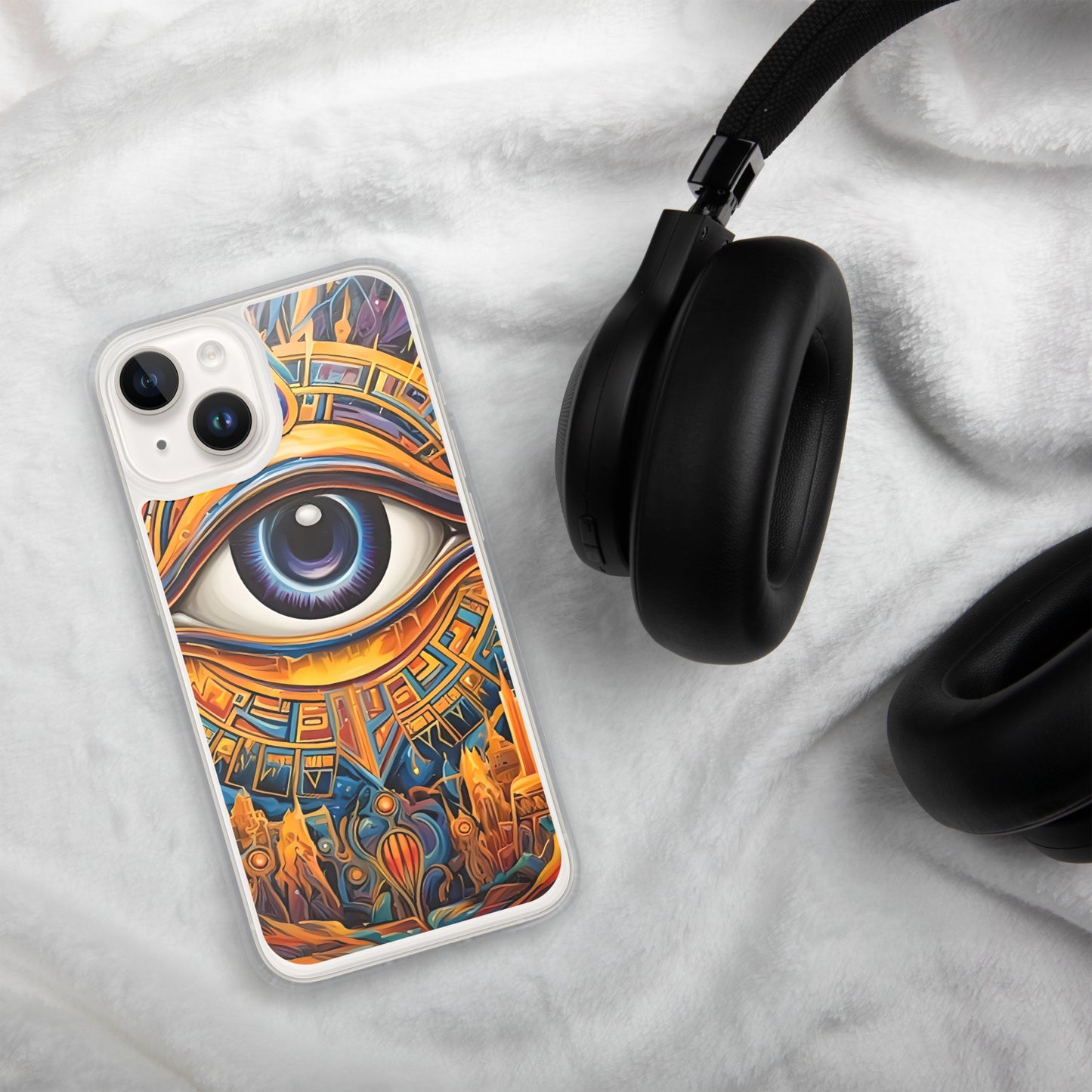 Coque pour iPhone® : L'oeil d'Horus, guérison et protection