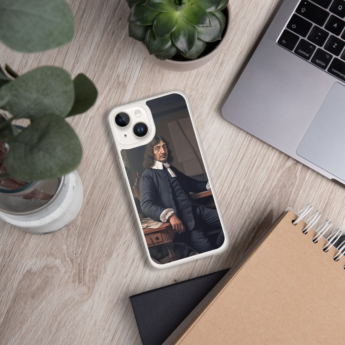 Coque pour iPhone® : Descartes, la recherche de la vérité