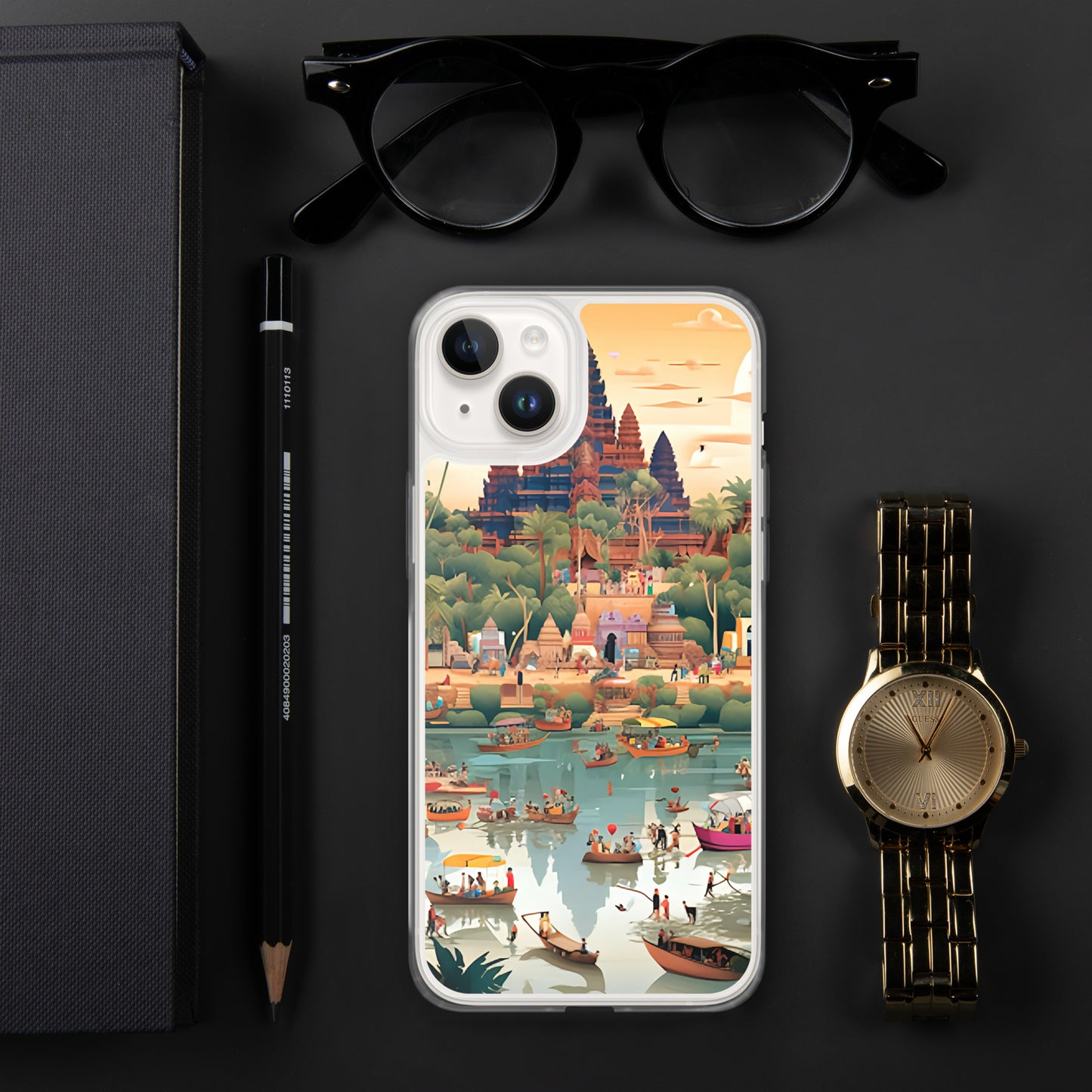 Coque pour iPhone® : Angkor Wat, merveille architecturale