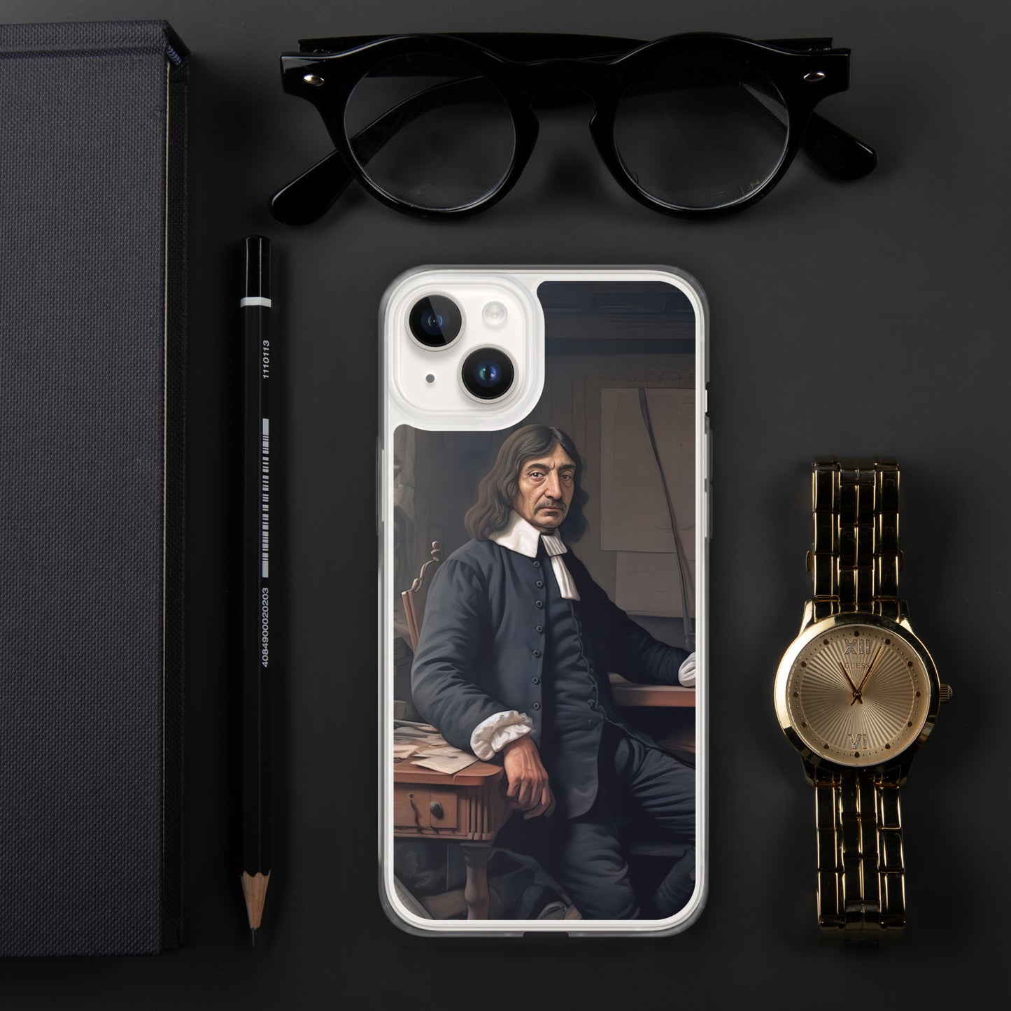 Coque pour iPhone® : Descartes, la recherche de la vérité