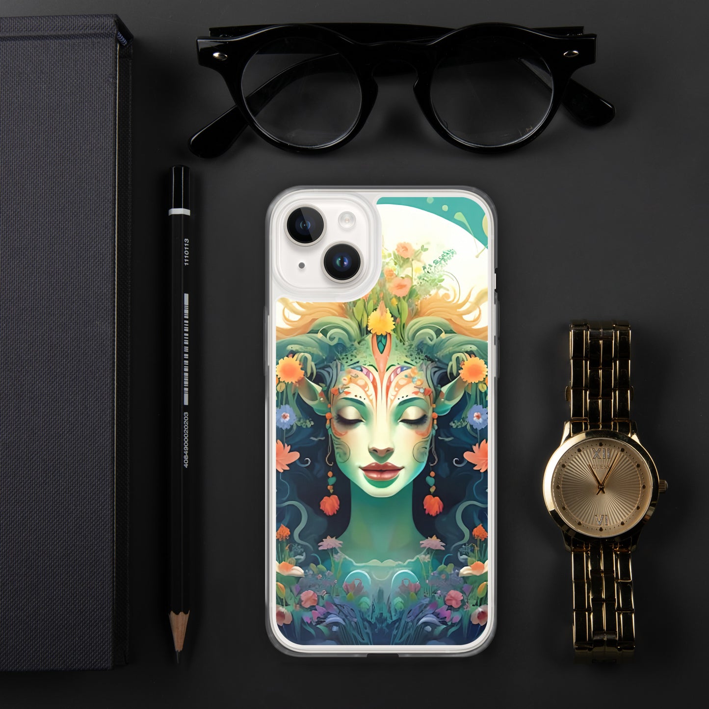 Coque pour iPhone® : Hathor, déesse de l'amour