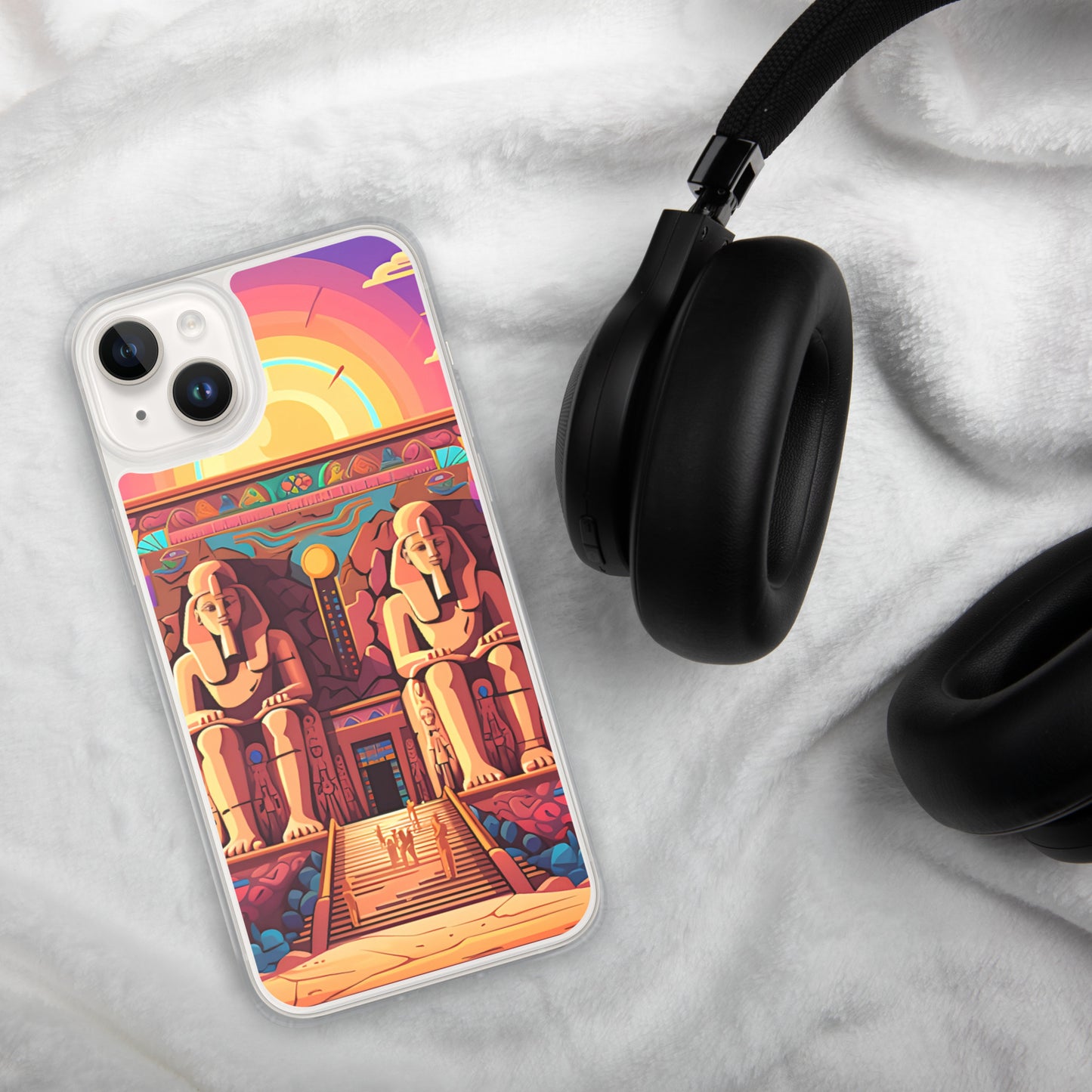 Coque pour iPhone® : Abu Simbel, alignement astronomique