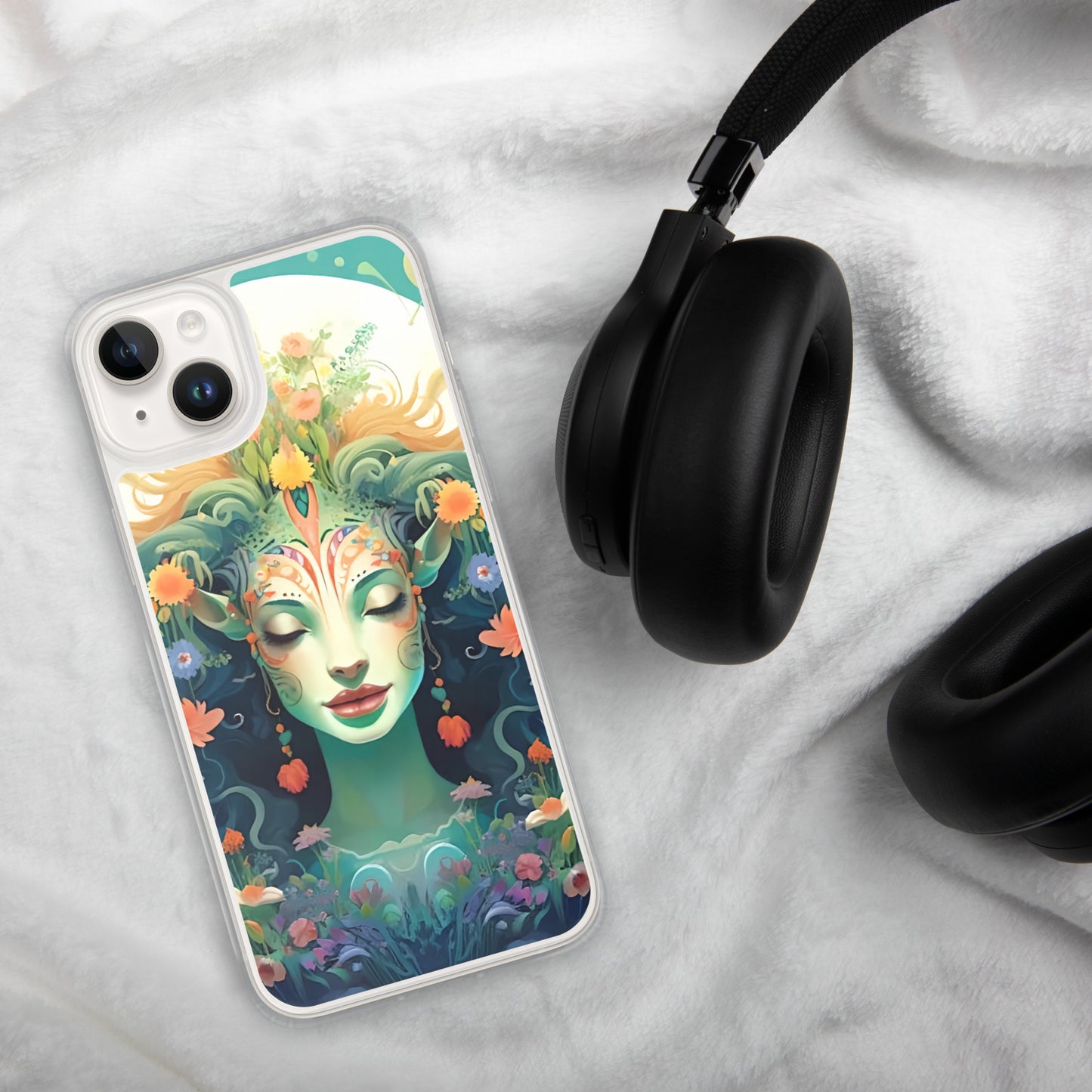 Coque pour iPhone® : Hathor, déesse de l'amour