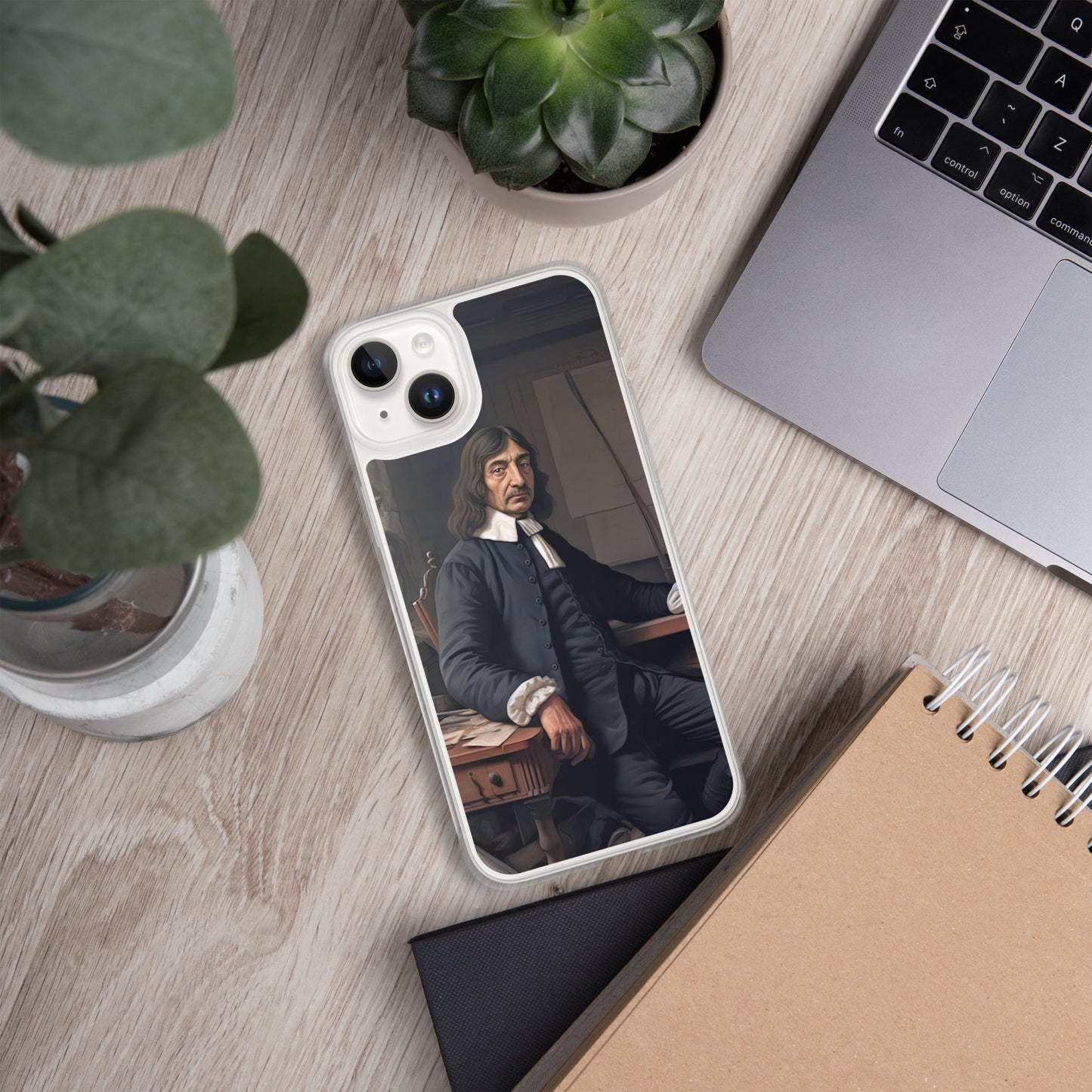 Coque pour iPhone® : Descartes, la recherche de la vérité