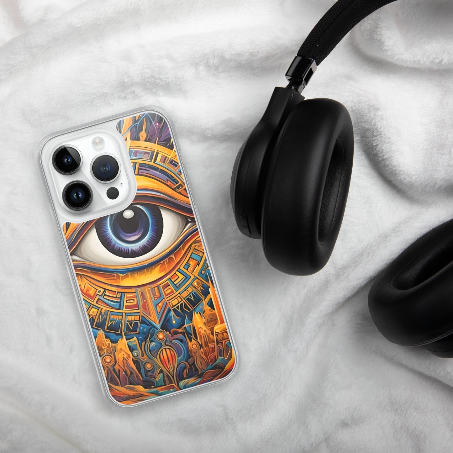 Coque pour iPhone® : L'oeil d'Horus, guérison et protection