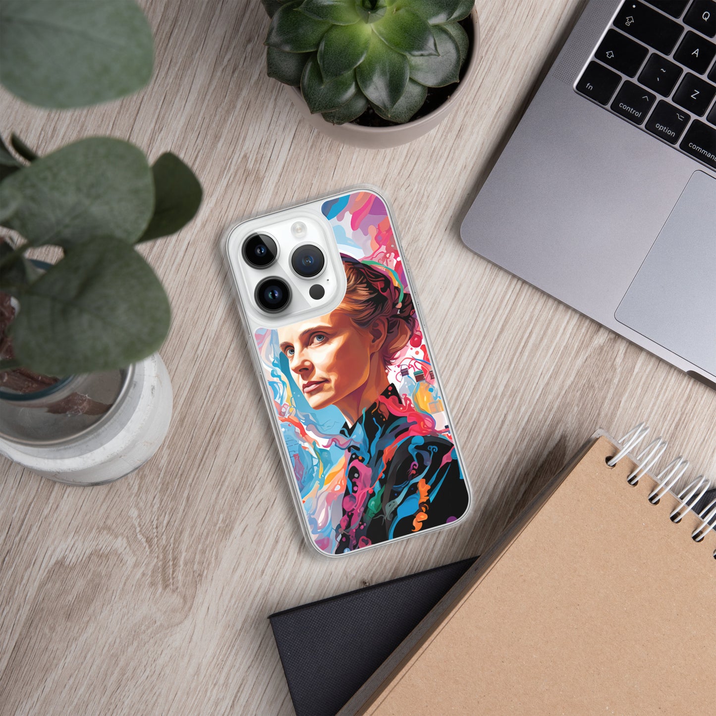 Coque pour iPhone® : Marie Curie, rayonnement scientifique