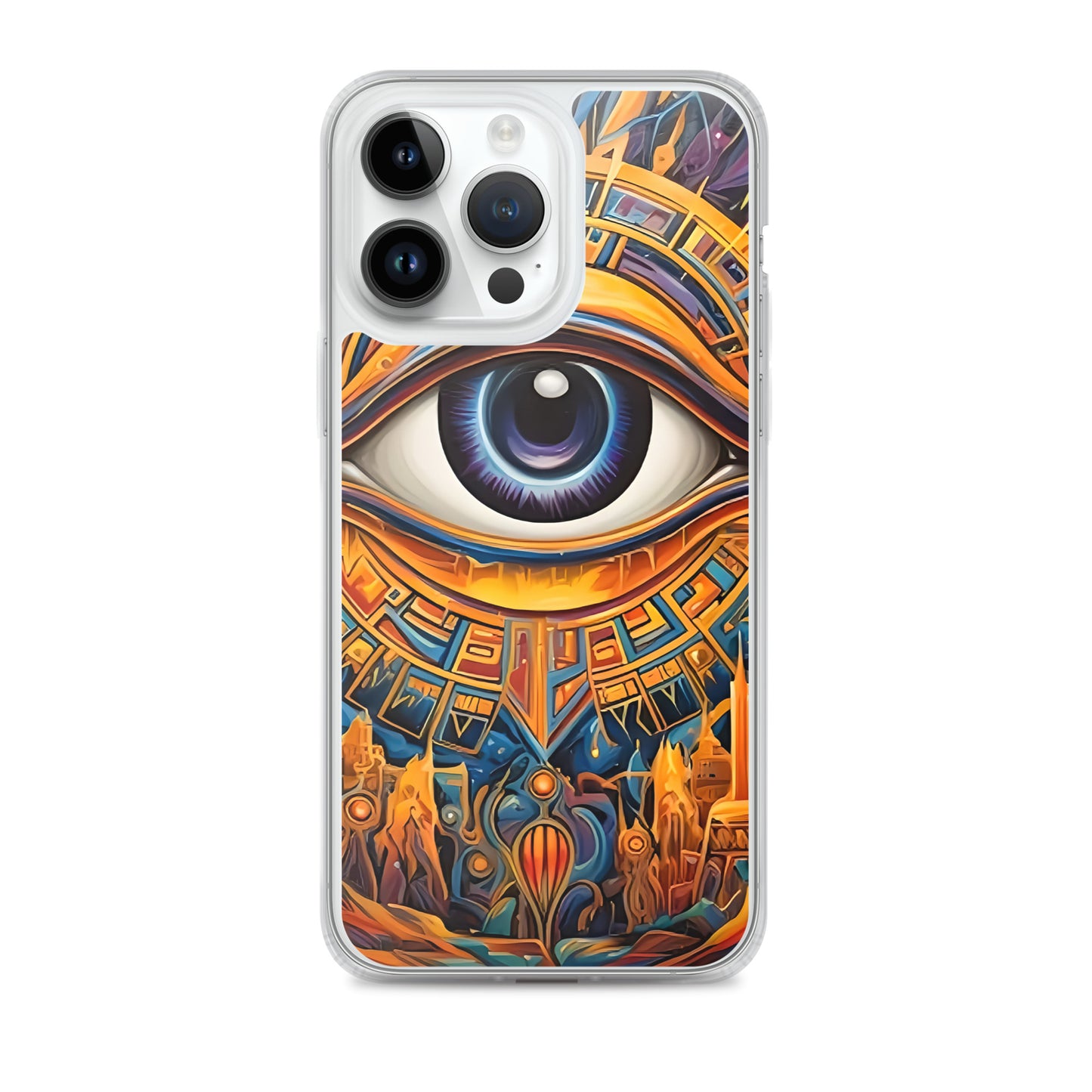 Coque d'iPhone® rigide : L'oeil d'Horus, guérison et protection