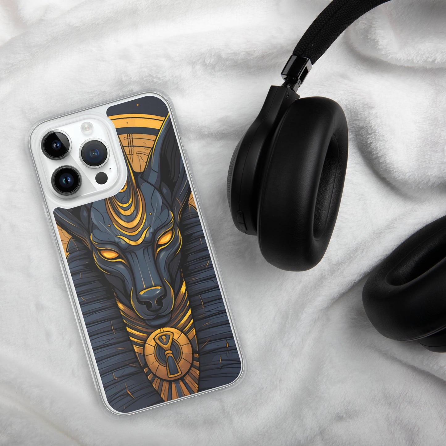 Coque pour iPhone® : Anubis, dieu de la mort et de la renaissance