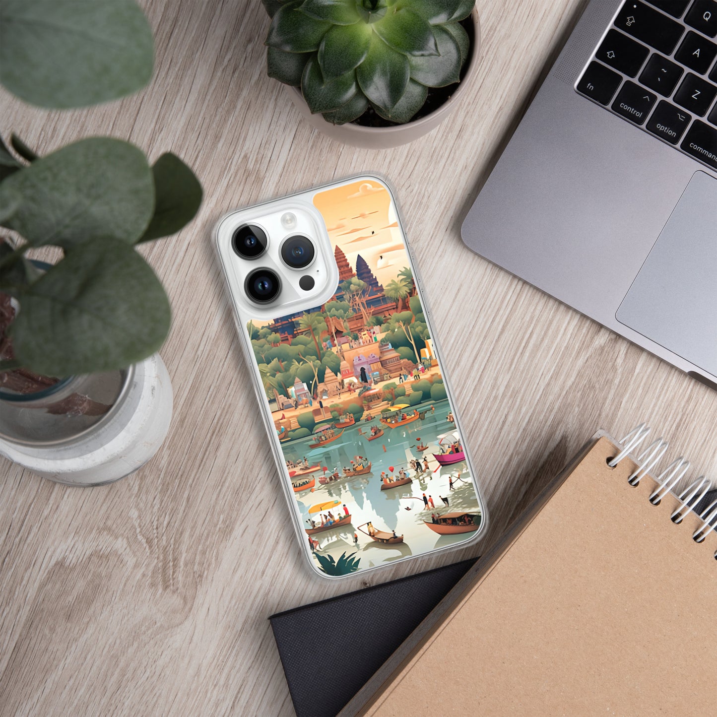 Coque pour iPhone® : Angkor Wat, merveille architecturale