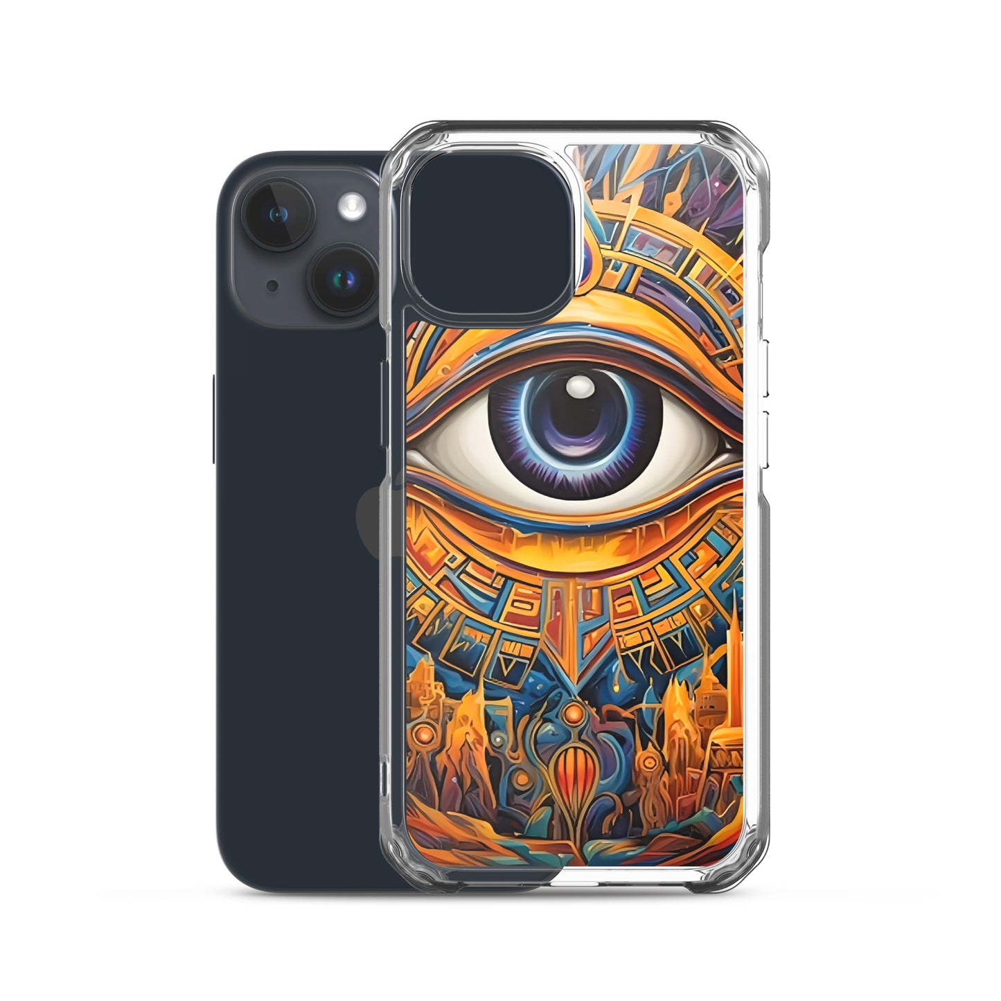 Coque d'iPhone® rigide : L'oeil d'Horus, guérison et protection