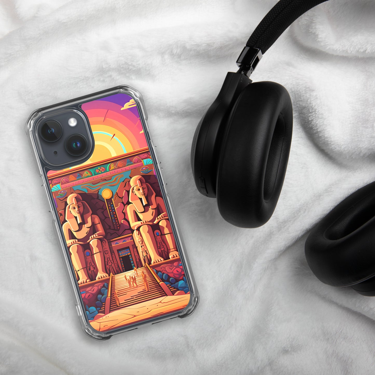 Coque pour iPhone® : Abu Simbel, alignement astronomique