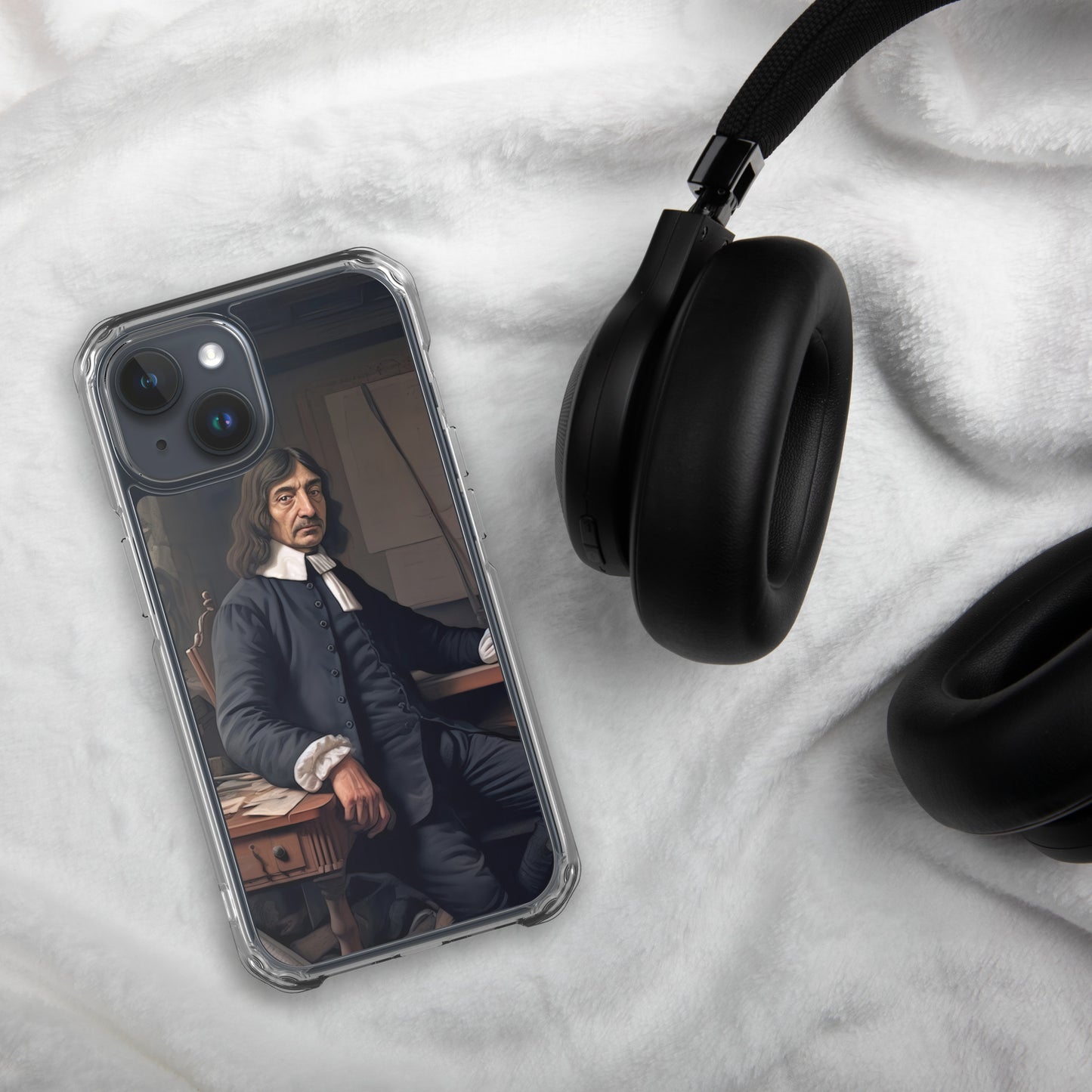 Coque pour iPhone® : Descartes, la recherche de la vérité