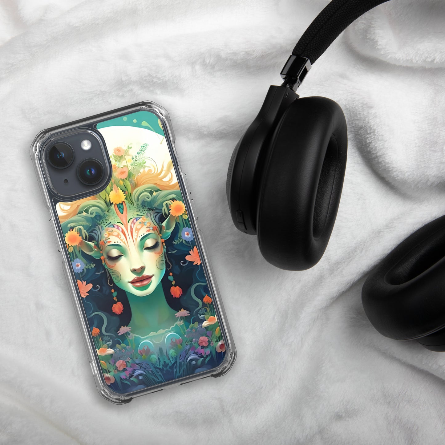 Coque pour iPhone® : Hathor, déesse de l'amour