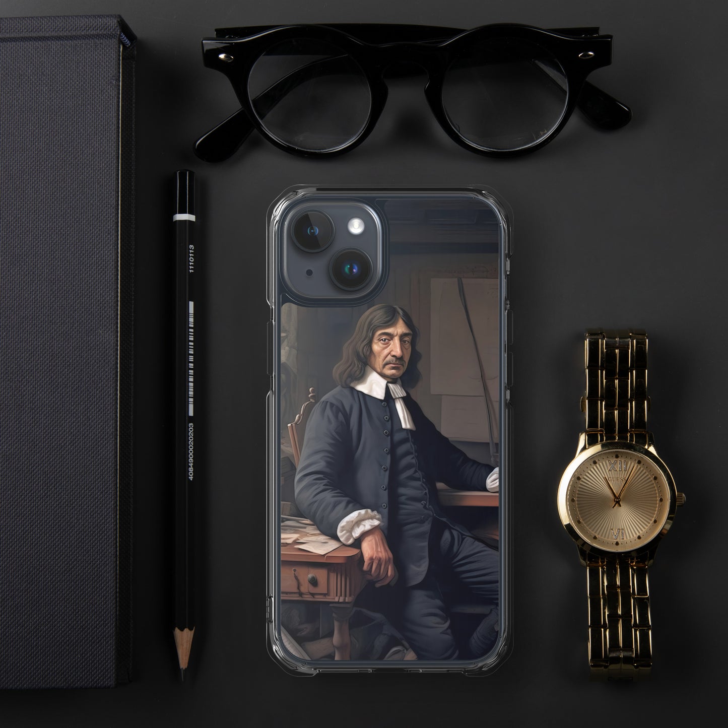 Coque pour iPhone® : Descartes, la recherche de la vérité