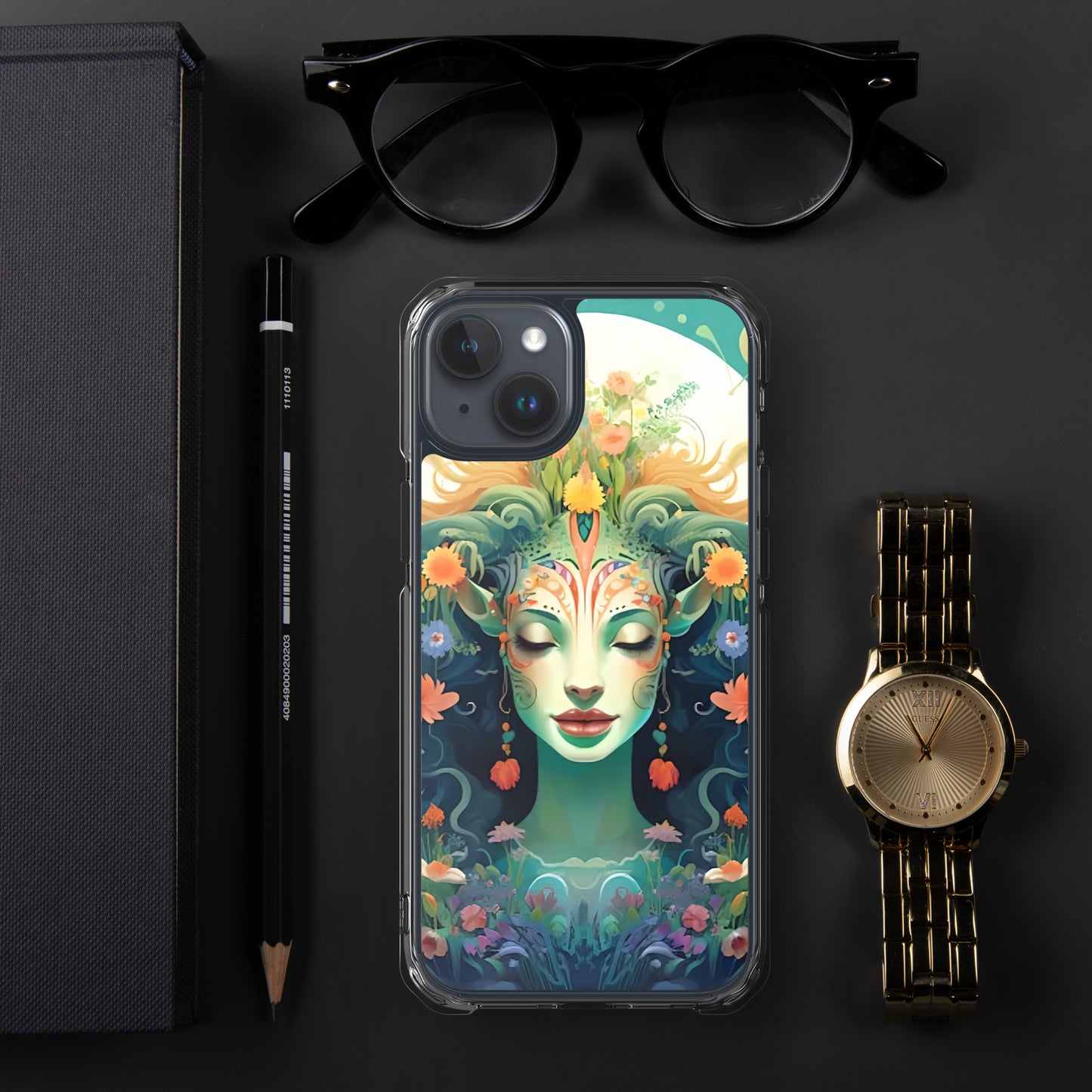 Coque pour iPhone® : Hathor, déesse de l'amour