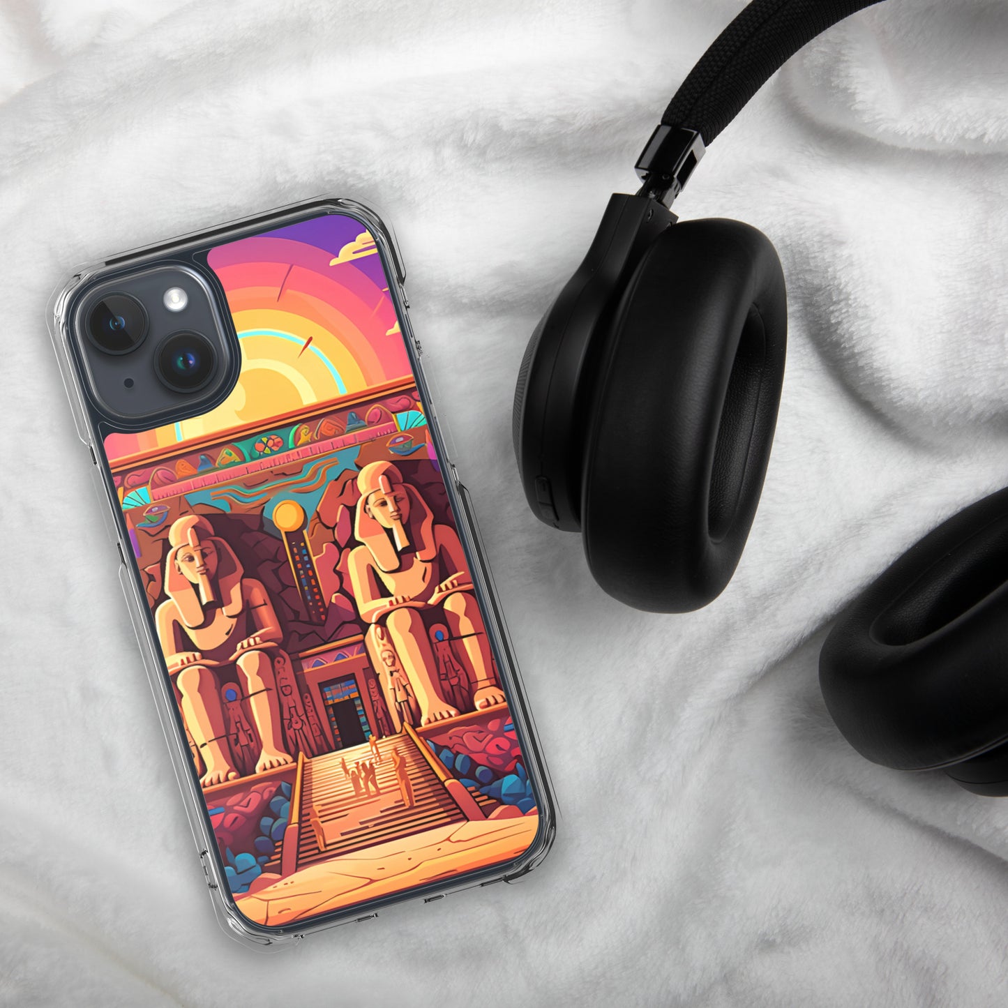 Coque pour iPhone® : Abu Simbel, alignement astronomique