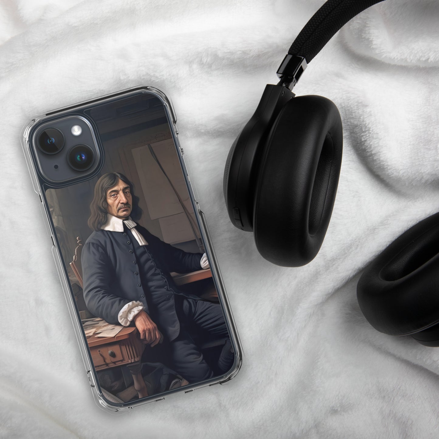 Coque pour iPhone® : Descartes, la recherche de la vérité