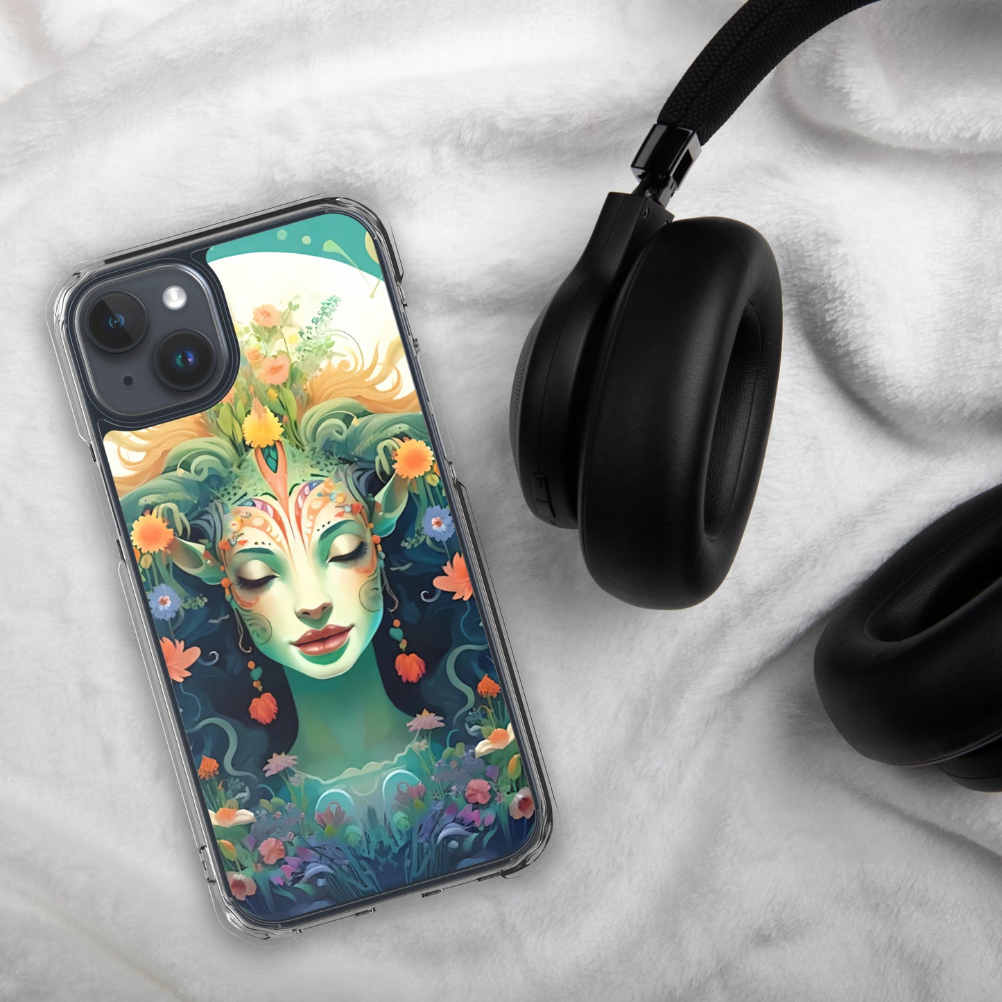 Coque pour iPhone® : Hathor, déesse de l'amour