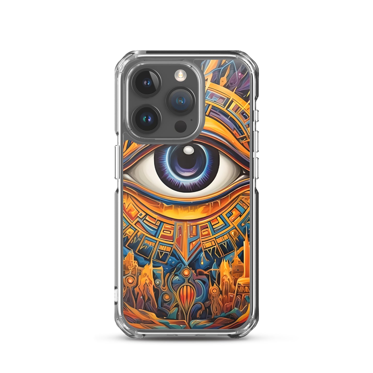 Coque d'iPhone® rigide : L'oeil d'Horus, guérison et protection