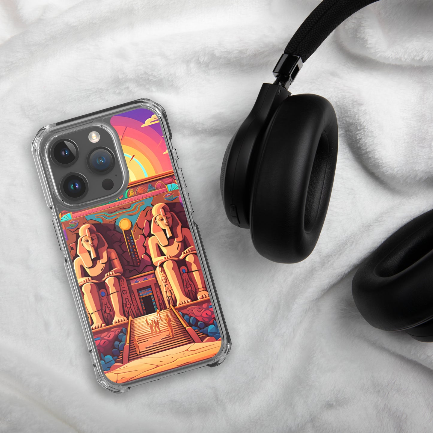 Coque pour iPhone® : Abu Simbel, alignement astronomique