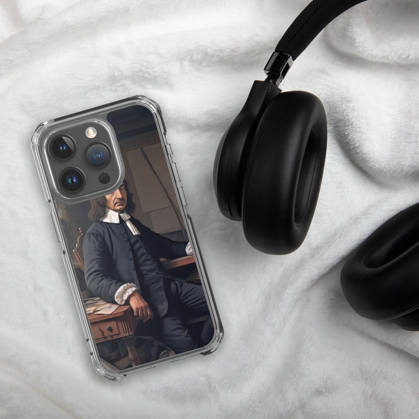 Coque pour iPhone® : Descartes, la recherche de la vérité