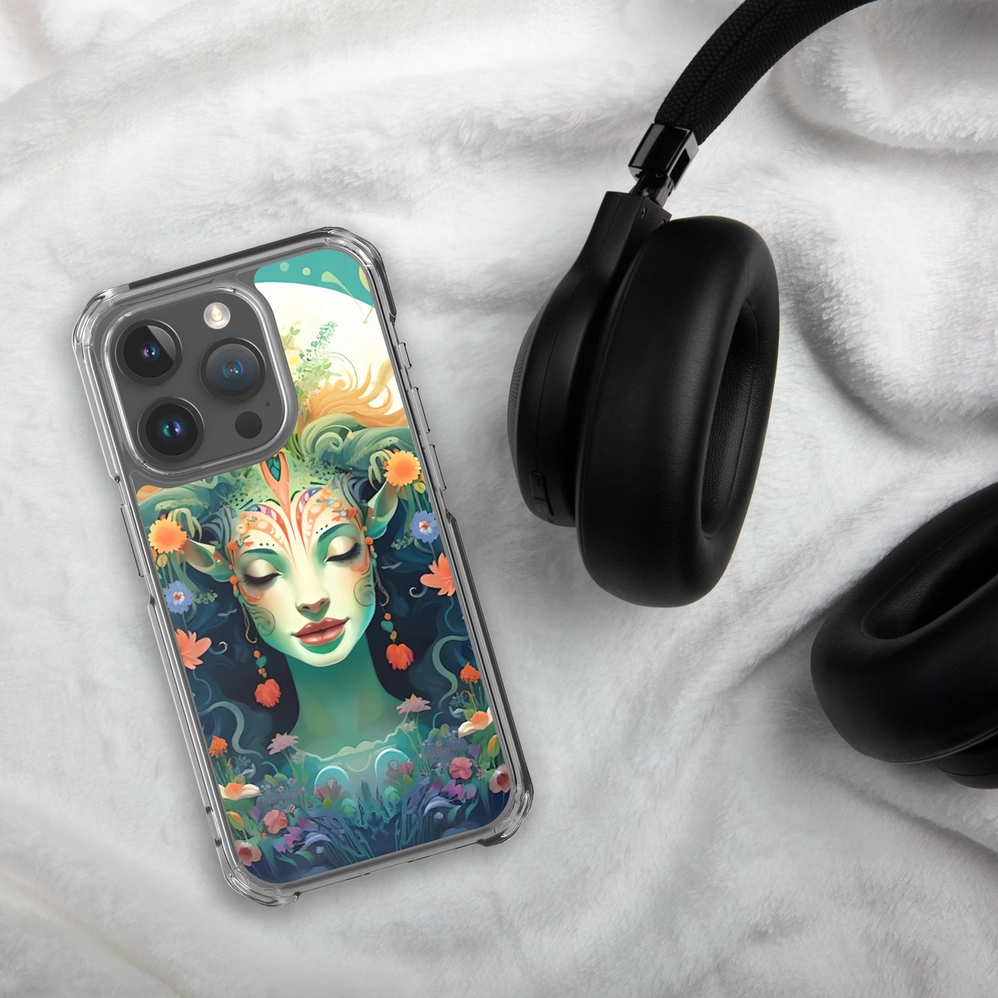 Coque pour iPhone® : Hathor, déesse de l'amour