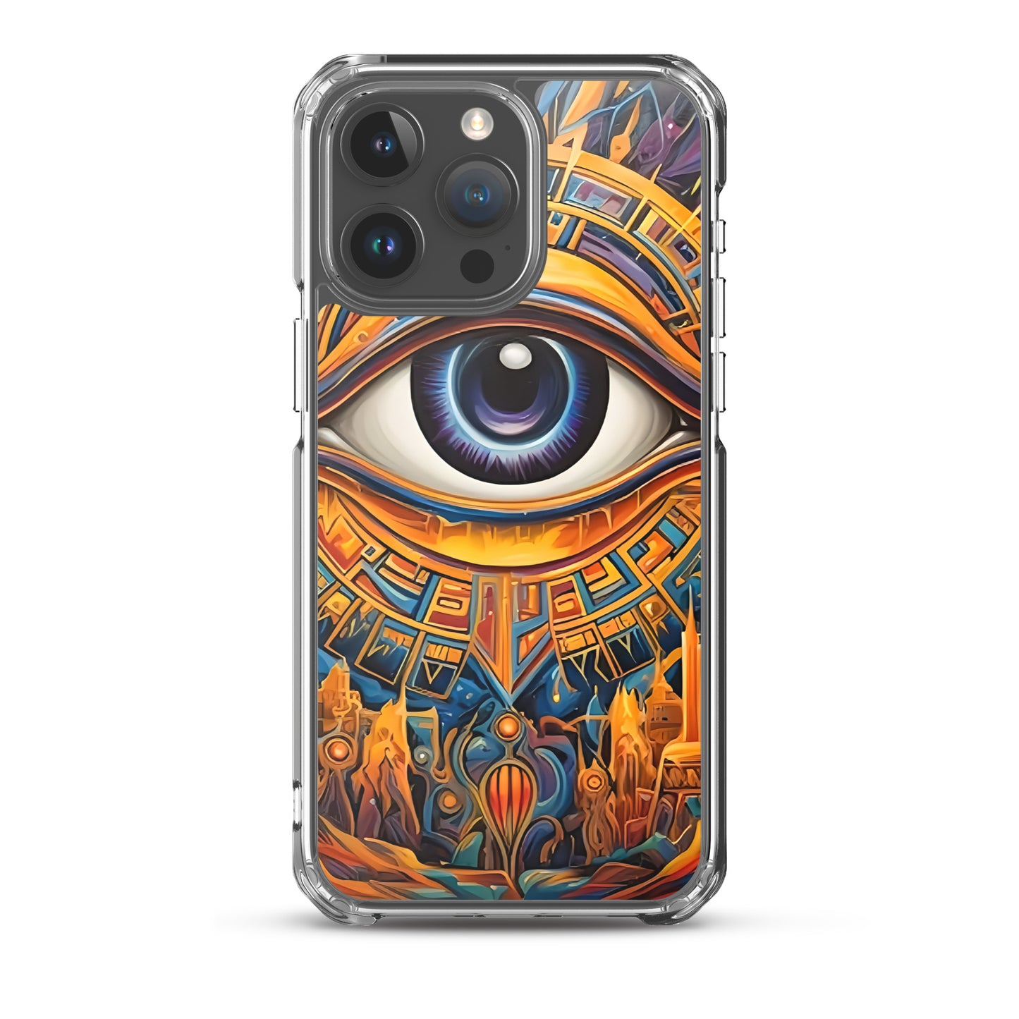 Coque d'iPhone® rigide : L'oeil d'Horus, guérison et protection