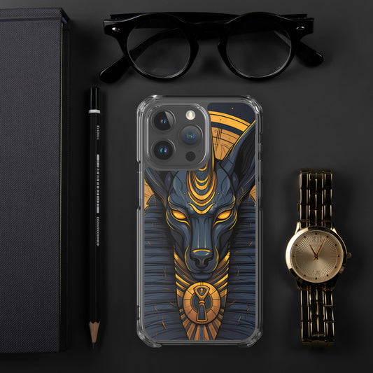 Coque pour iPhone® : Anubis, dieu de la mort et de la renaissance