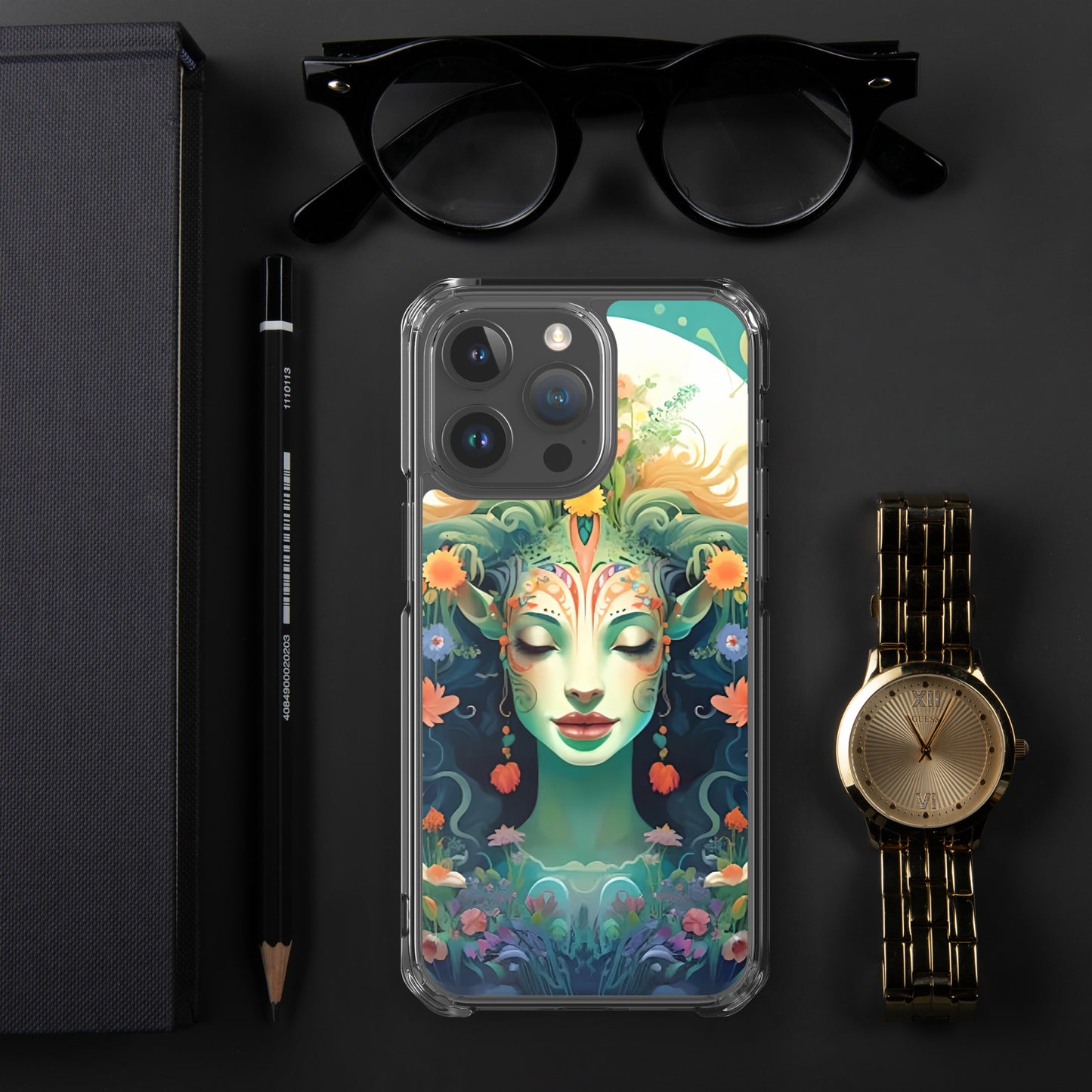 Coque pour iPhone® : Hathor, déesse de l'amour