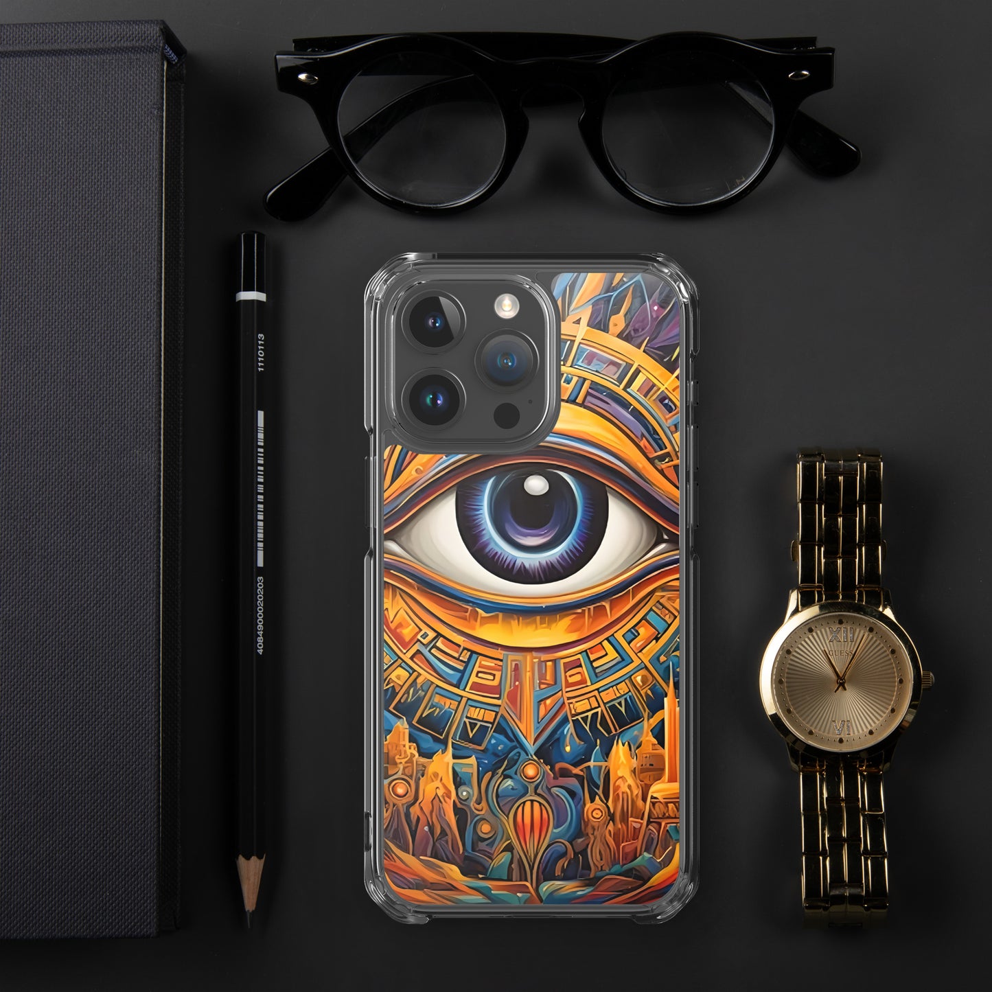 Coque pour iPhone® : L'oeil d'Horus, guérison et protection