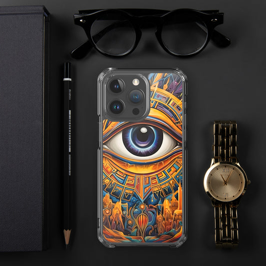 Coque pour iPhone® : L'oeil d'Horus, guérison et protection