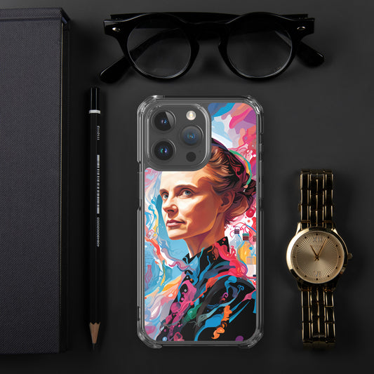 Coque pour iPhone® : Marie Curie, rayonnement scientifique