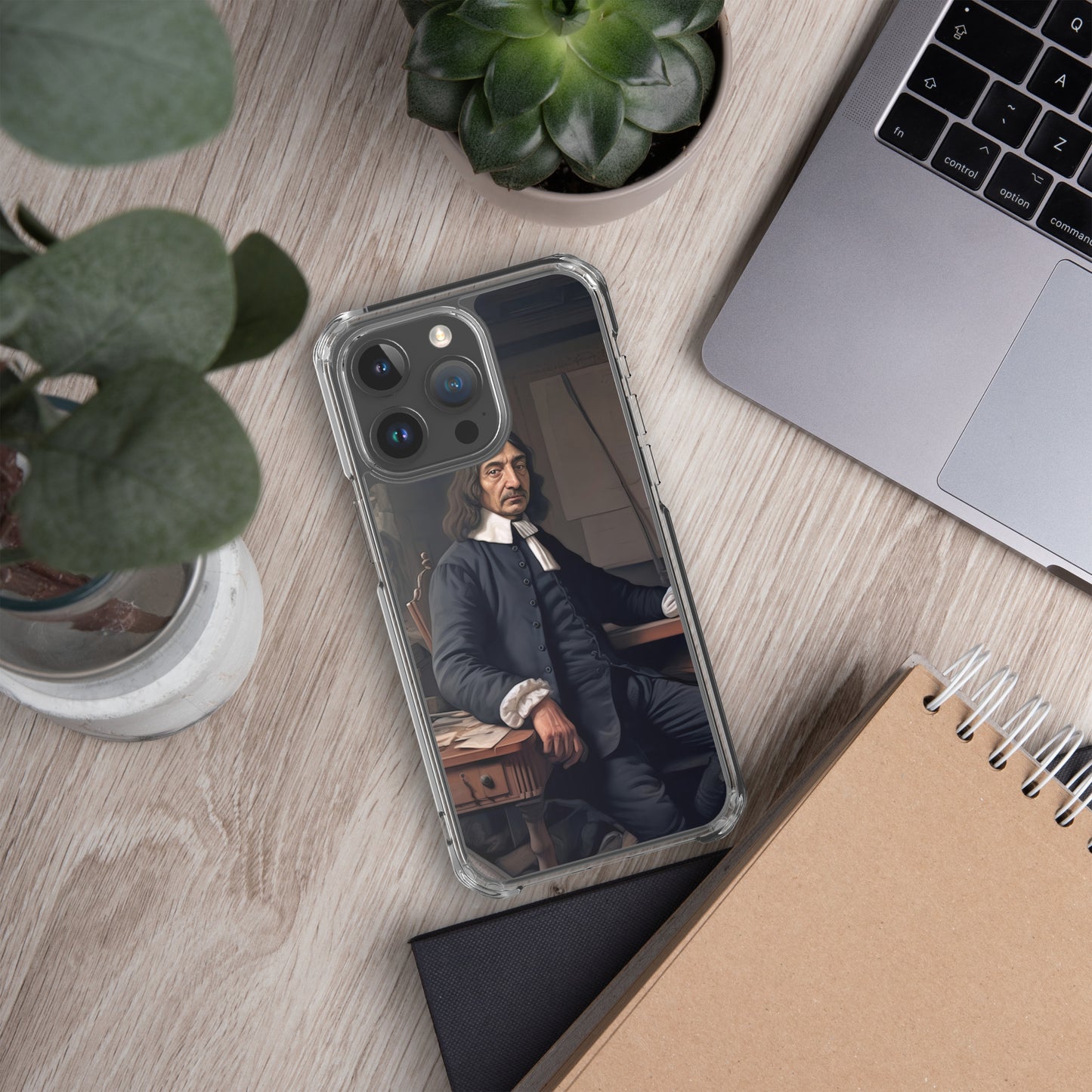 Coque pour iPhone® : Descartes, la recherche de la vérité